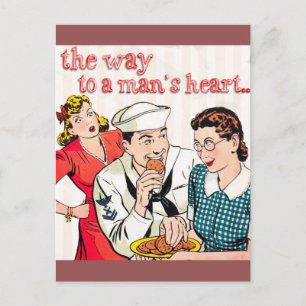 Vintag Sailor Postkarte