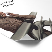 Vintag Sailor Shout Poster (Ecke)