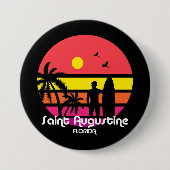Vintag Saint Augustine Florida Button (Vorderseite)