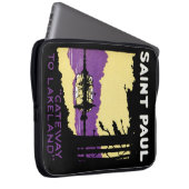 Vintag Saint Paul, Minnesota Laptopschutzhülle (Vorne Rechts)
