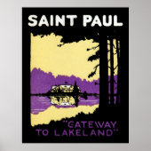 Vintag Saint Paul, Minnesota Poster (Vorne)