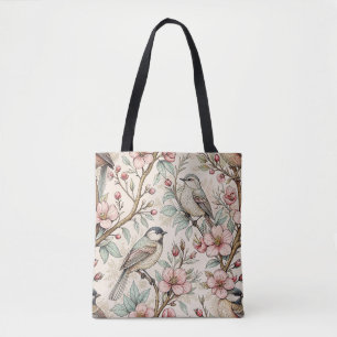Vintag Sakura Cherry Blossom & Bird Ästhetik 2 Tasche