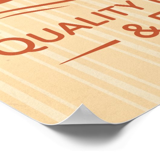 Vintag Salem Broom Co Poster (Ecke)