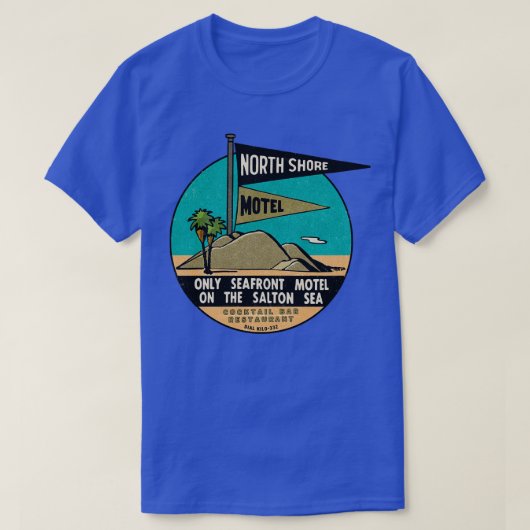 Vintag Salton Sea Motel T-Shirt (Design vorne)