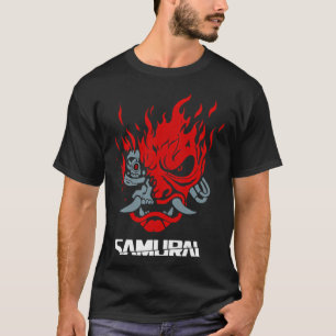 Vintag Samurai Retro Japanisches Gaming 2077 Art G T-Shirt