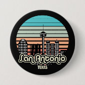 Vintag San Antonio Texas Button (Vorderseite)