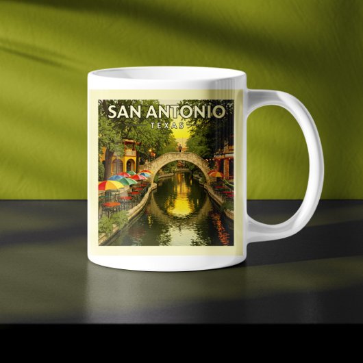 Vintag San Antonio Texas Kaffeetasse