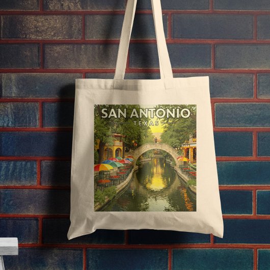Vintag San Antonio Texas Tragetasche