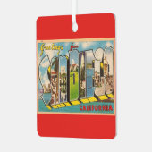 Vintag San Diego CA Ornament (Vorderseite links)