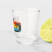 Vintag San Diego Kalifornien Schnapsglas (Rechts)