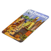Vintag San Francisco Magnet (Linke Seite)