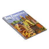 Vintag San Francisco Notizblock (Rechte Seite)