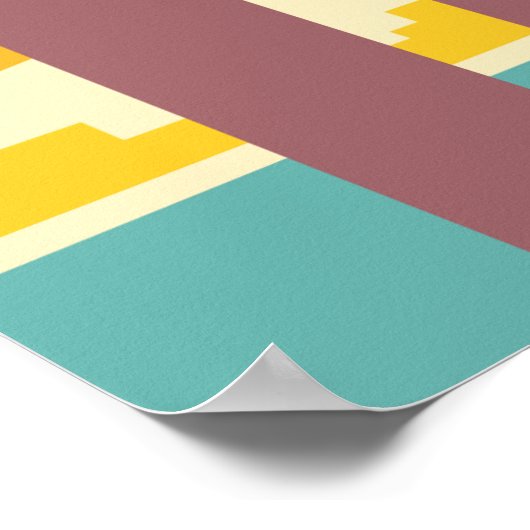 Vintag San Francisco Poster (Ecke)