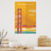 Vintag San Francisco Poster (Küche)
