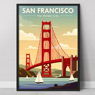Vintag San Francisco Poster