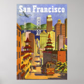 Vintag San Francisco Poster (Vorne)
