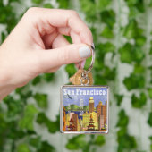 Vintag San Francisco Schlüsselanhänger (Hand)