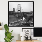 Vintag San Francisco, USA - Poster (Heimbüro)