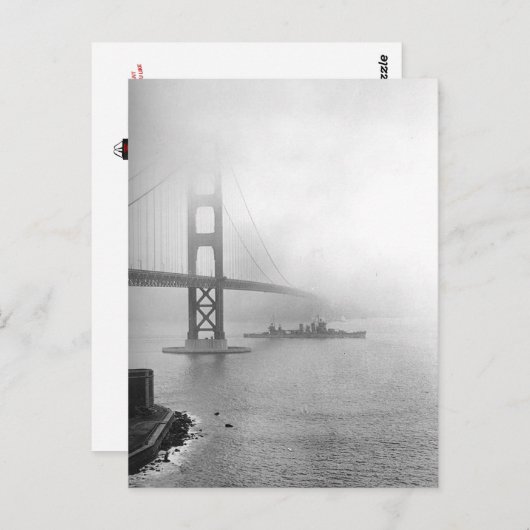 Vintag San Francisco, USA - Postkarte (Vorne/Hinten)