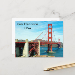 Vintag San Francisco USA Reisen Tourismus Postkarte