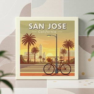 Vintag San Jose California Fliese