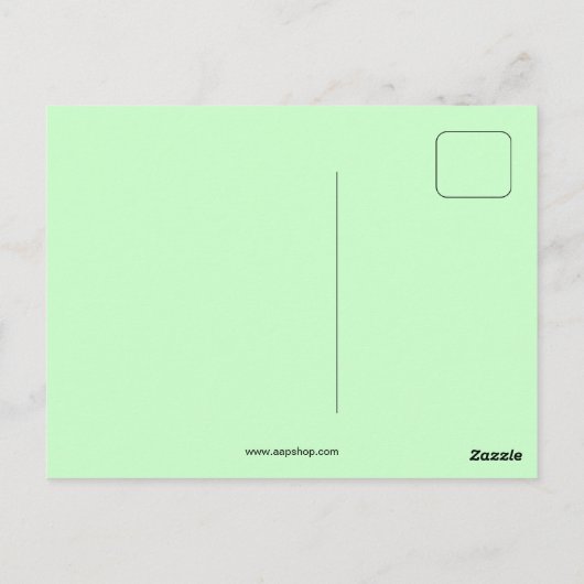 Vintag San Juan, Puerto Rico Postkarte (Rückseite)