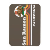 Vintag San Ramon California Magnet (Vertikal)