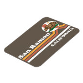 Vintag San Ramon California Magnet (Linke Seite)