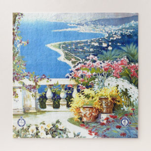 Vintag San Remo Italien - Europa Reisen Puzzle