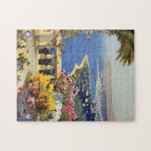 Vintag San Remo, Italien Puzzle (Horizontal)