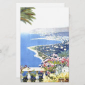 Vintag San Remo Italien Reisen Briefpapier (Vorne/Hinten)