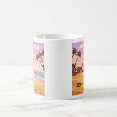 Vintag Santa Barbara California Kaffeetasse (Mittel)