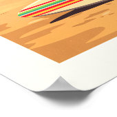 Vintag Santa Barbara California Poster (Ecke)