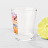 Vintag Santa Barbara California Schnapsglas (Rechts)