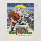 Vintag Santa by Chimney Weihnachten (Vorderseite)