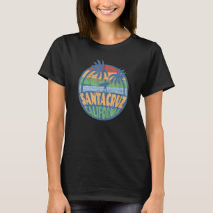 Vintag Santa Cruz California Beach Surfing 70er Di T-Shirt