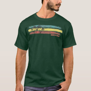 Vintag Santa Cruz Retro Surfer Beach Santa Cruz T-Shirt