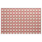 Vintag Santa Face Red Stoff (Yard (91,4 cm))