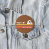 Vintag Santa Fe New Mexico Button (Beispiel)