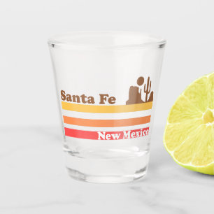 Vintag Santa Fe New Mexico Schnapsglas