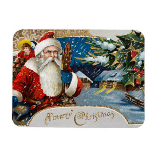 Vintag Santa Flex Magnet
