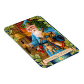 Vintag Santa Flex Magnet (Rechte Seite)