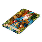 Vintag Santa Flex Magnet (Linke Seite)