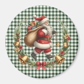 Vintag Santa Magnet (Vorne)