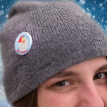 Vintag Santa Merry Christmas Candy Cane Button<br><div class="desc">Dieser Vintage Weihnachtsknopf ist ideal für die Dekoration von Hut,  Geldbörse,  Fahne,  Stuhl und anderen Gegenständen. Wunderschönes kleine Geschenk- oder Feriengeschenk. Ideal für Fans der Vintagen Zeit!</div>