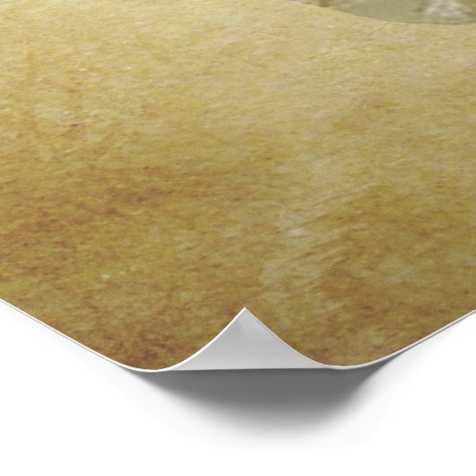 Vintag Santa Poster (Ecke)