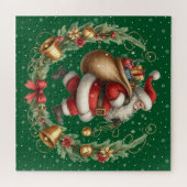 Vintag Santa Puzzle (Horizontal)