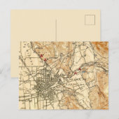 Vintag Santa Rosa CA Postkarte (Vorne/Hinten)