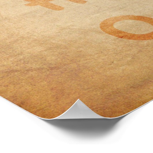 Vintag Sappho Poster (Ecke)