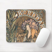 Vintag Sarah Bernhardt von Alphonse Mucha Mousepad (Mit Mouse)